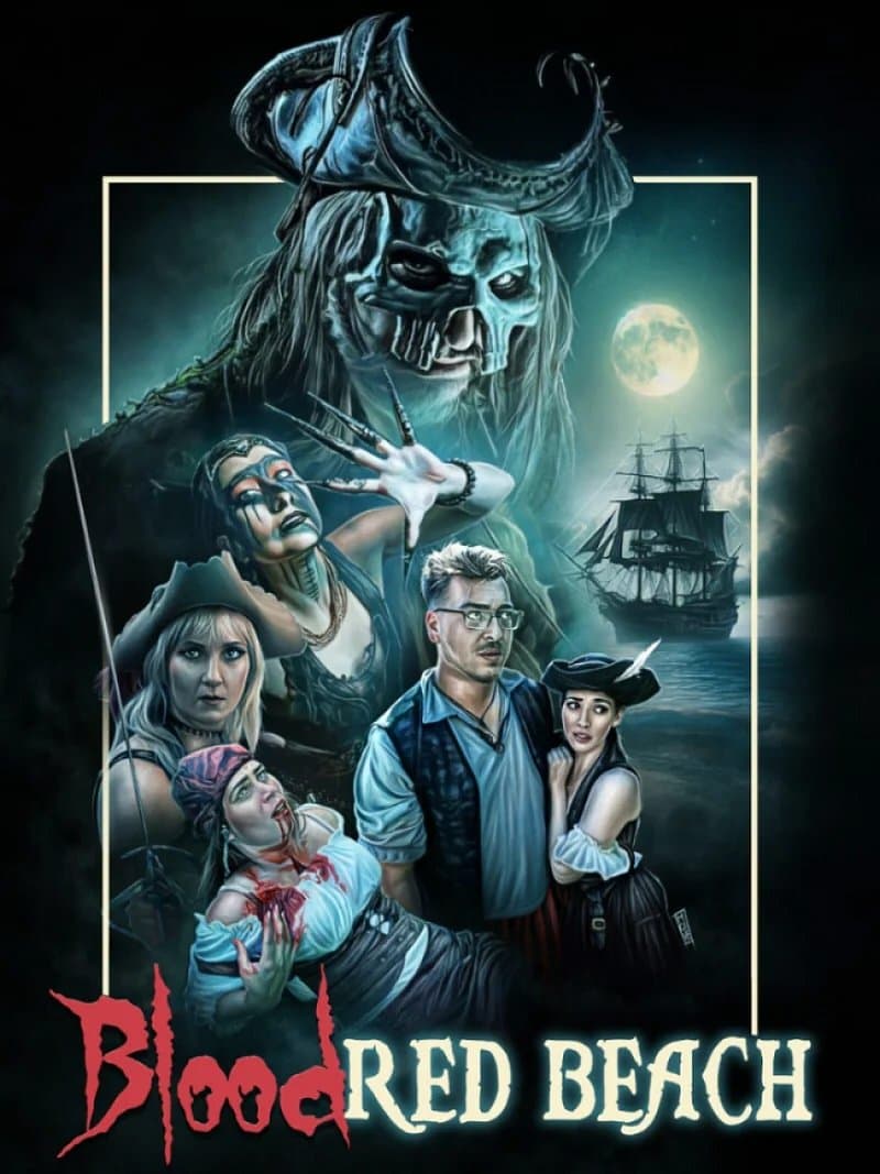 Poster Blood Red Beach