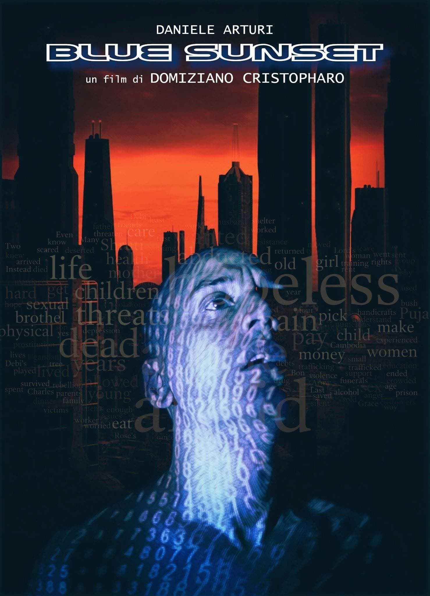 Poster Blue Sunset