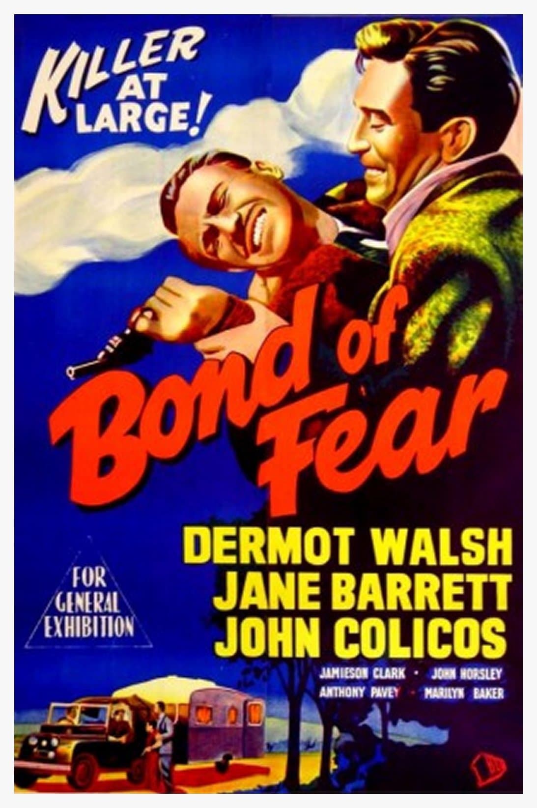 Poster Bond of Fear