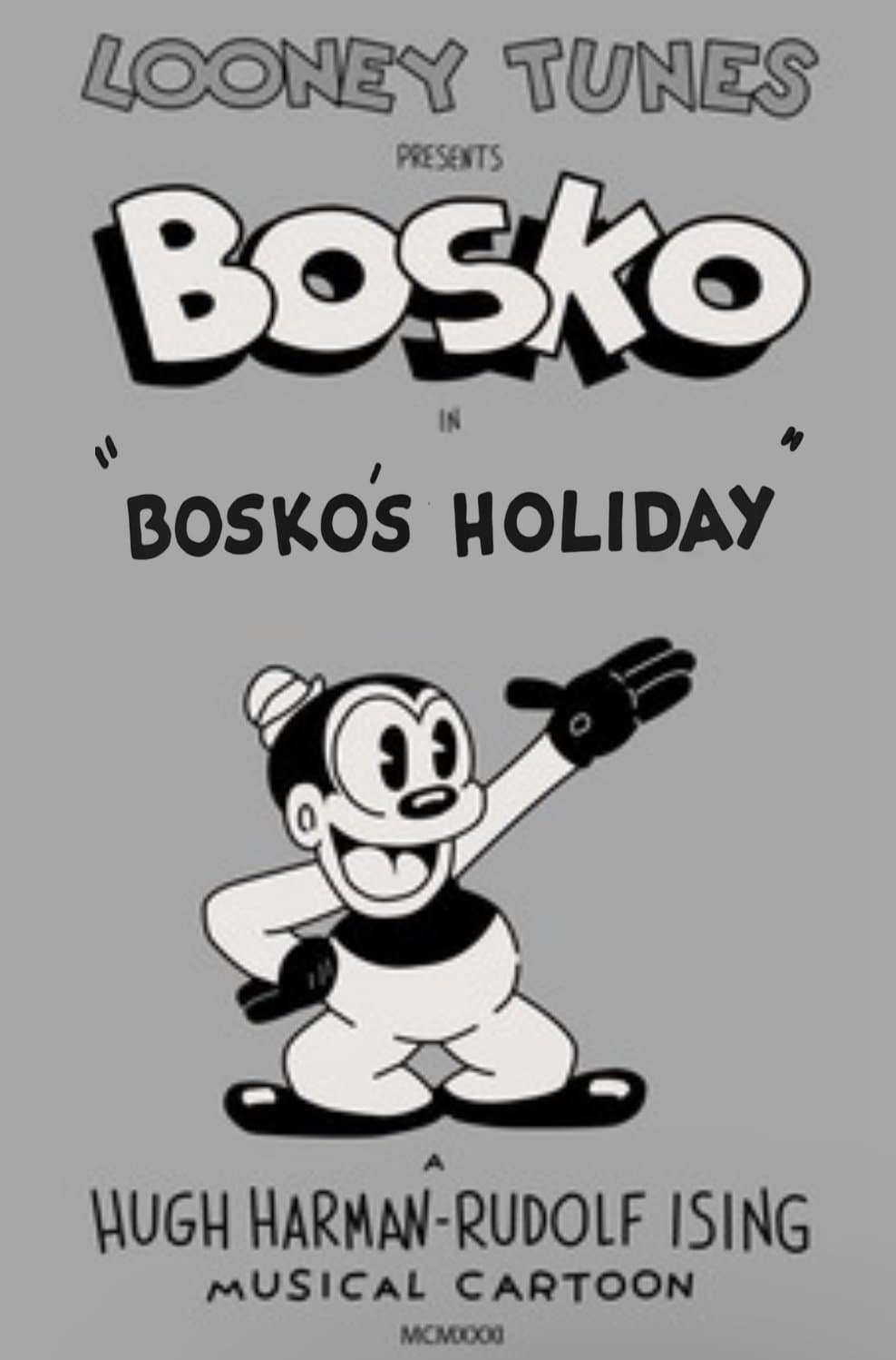 Poster Bosko's Holiday