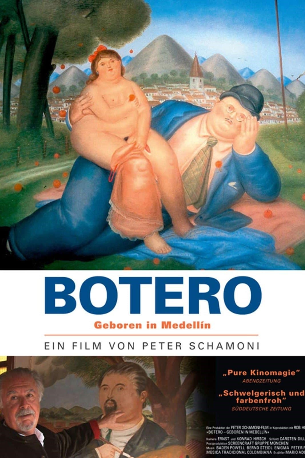 Poster Botero Born in Medellin