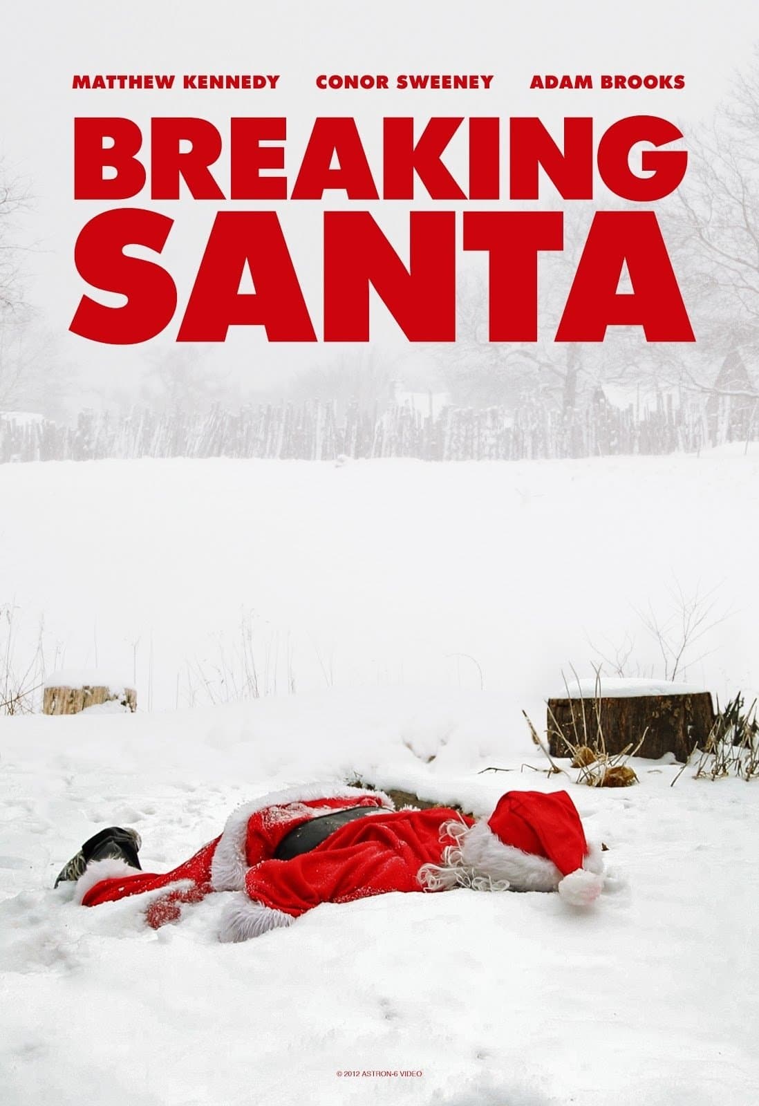Poster Breaking Santa