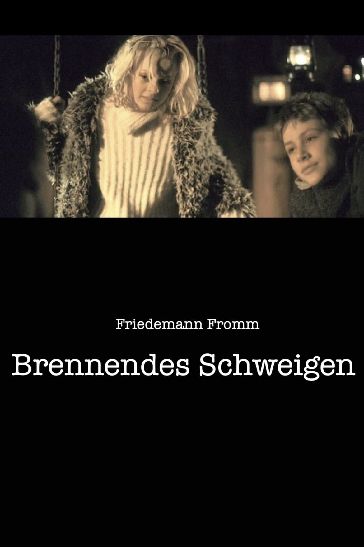 Poster Brennendes Schweigen