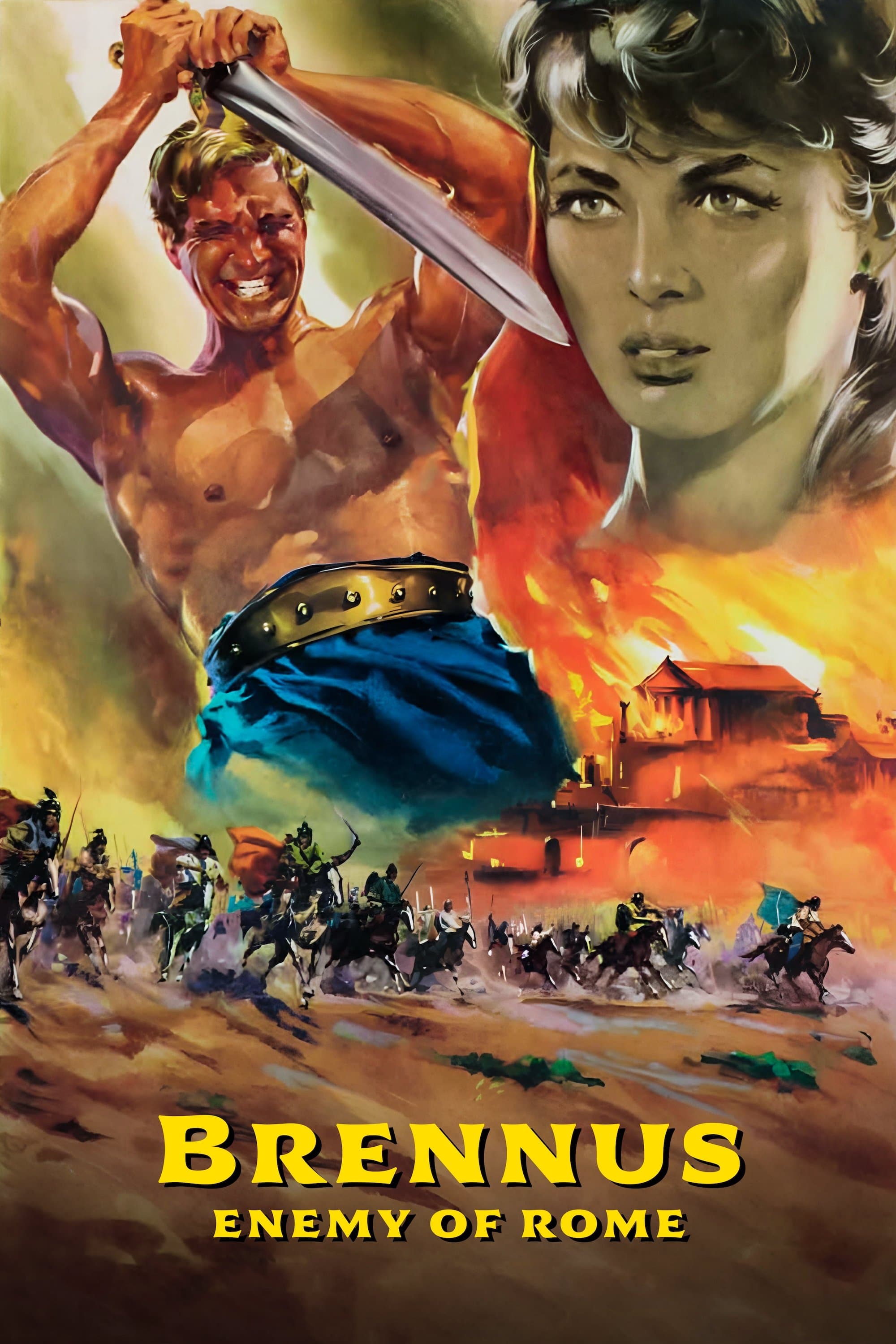 Poster Brennus, Enemy of Rome