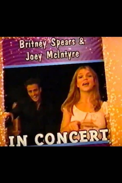 Poster Britney Spears & Joey McIntyre in Concert