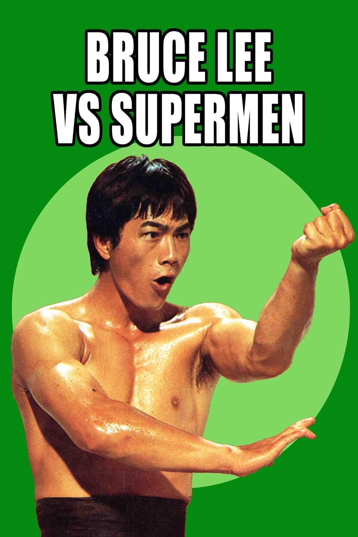 Poster Bruce Lee Against Supermen