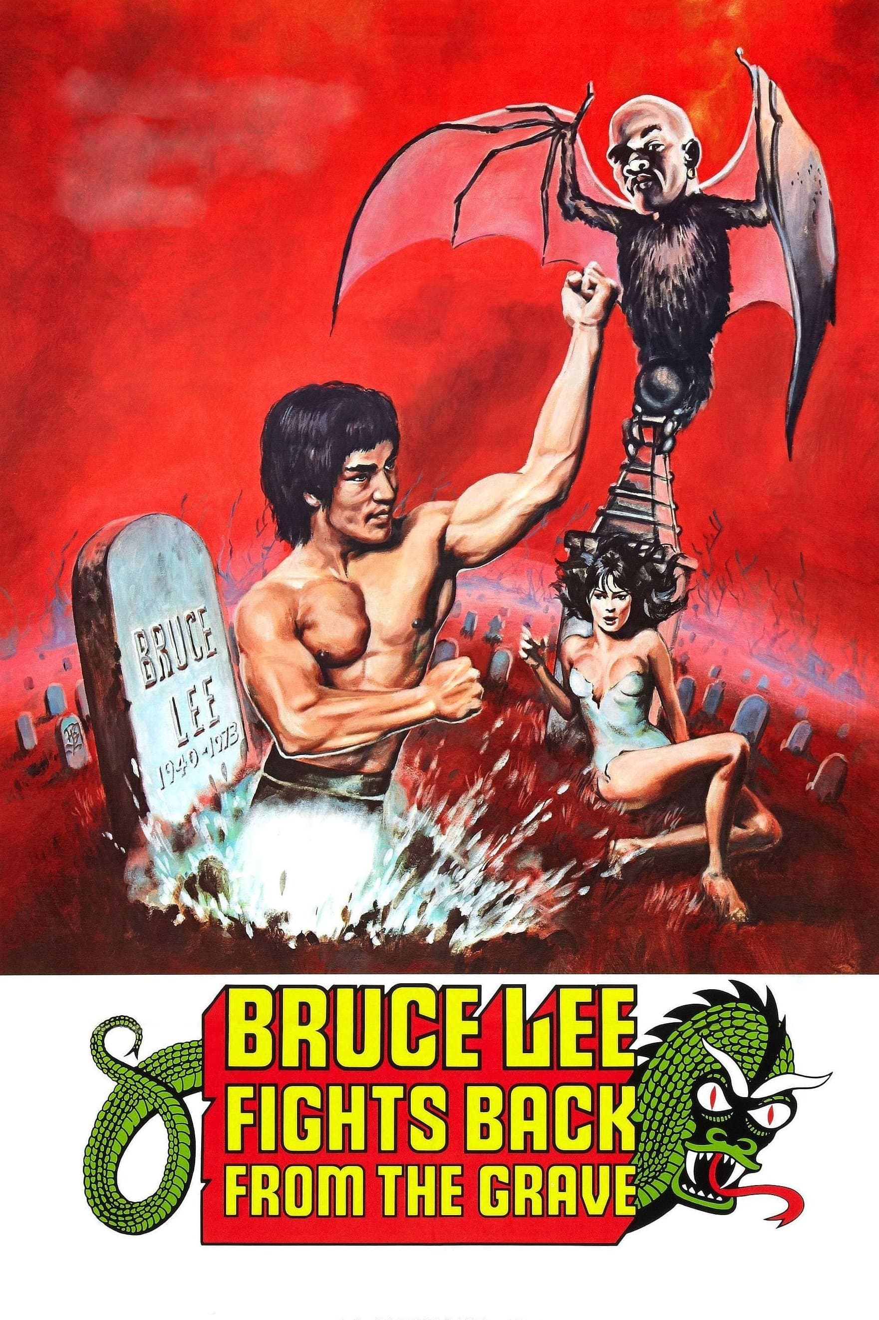 Poster Bruce Lee Fights Back from the Grave