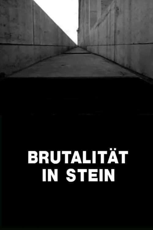 Poster Brutality in Stone