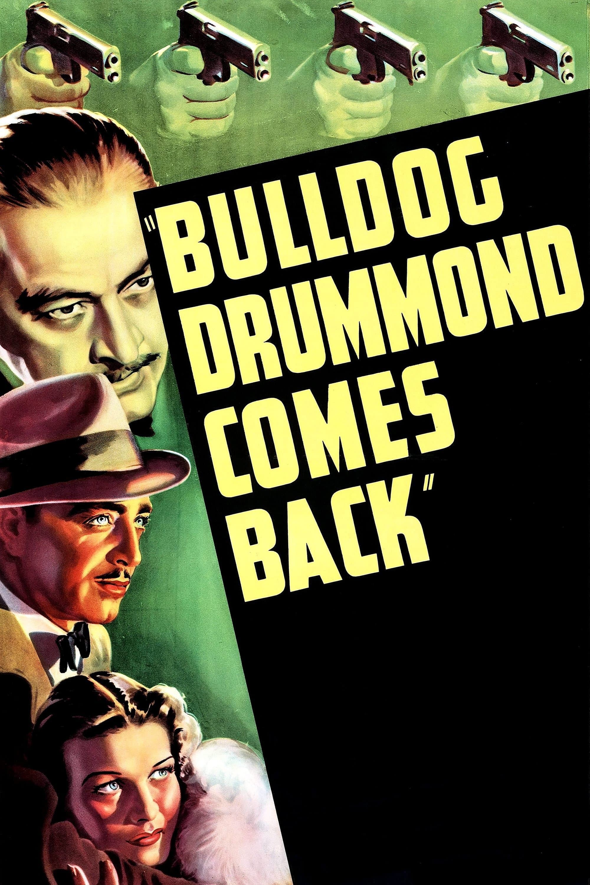 Poster Bulldog Drummond Comes Back