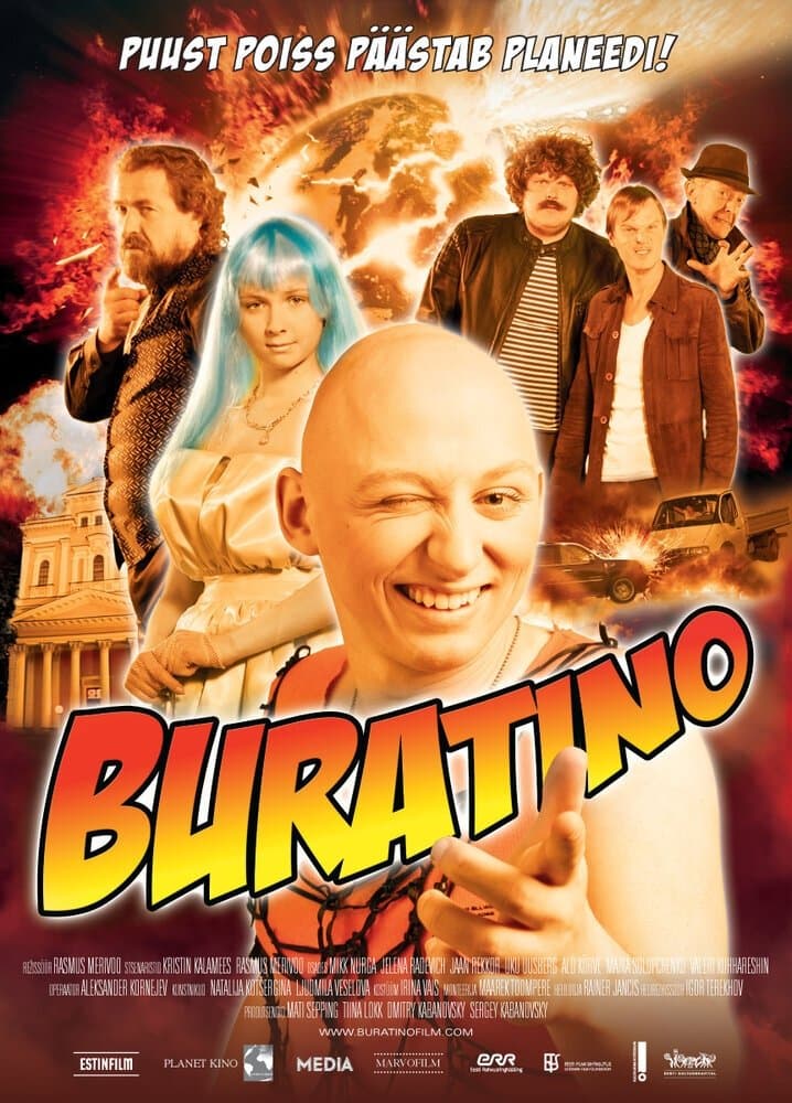 Poster Buratino, Son of Pinocchio