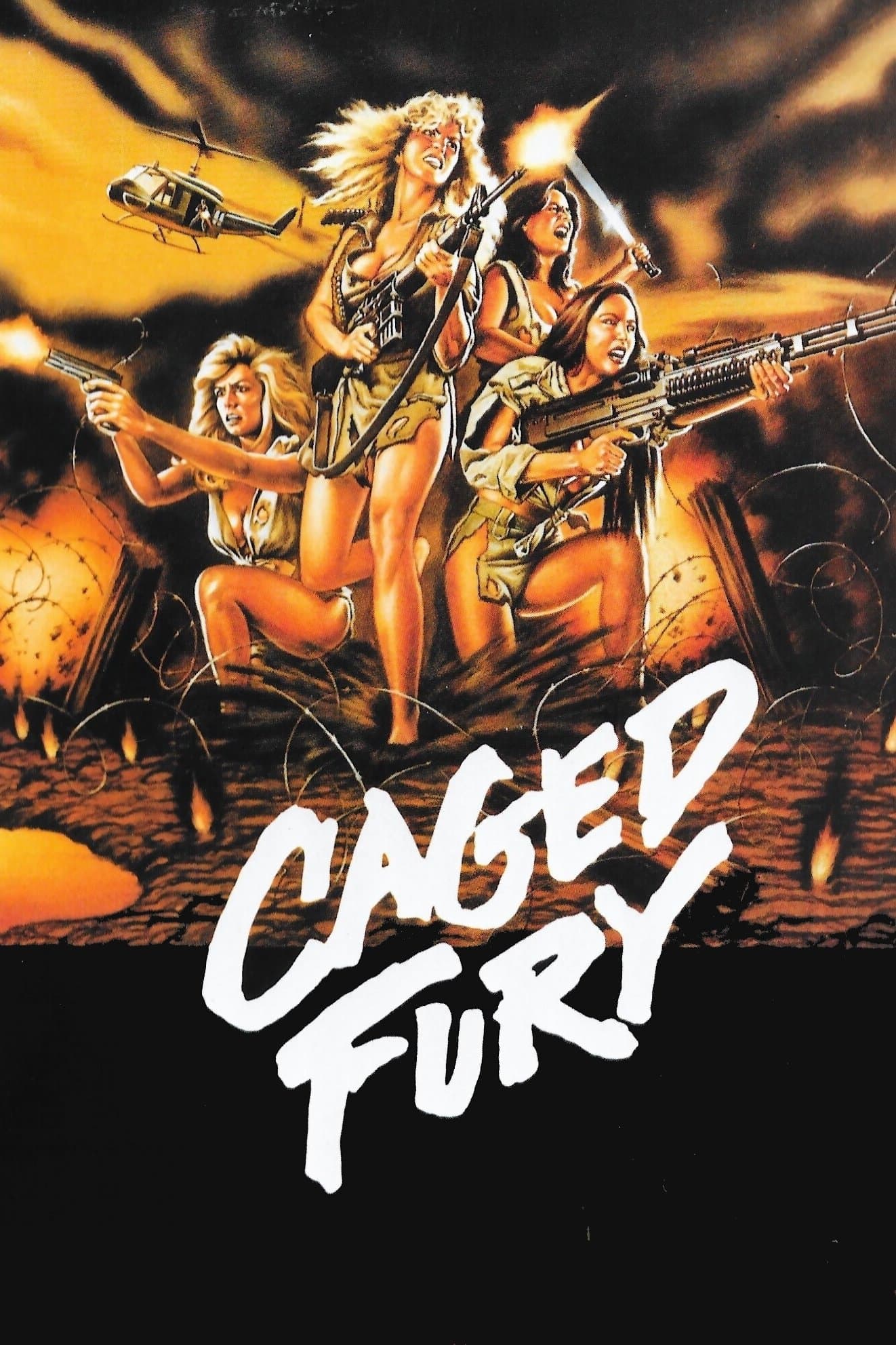 Poster Caged Fury