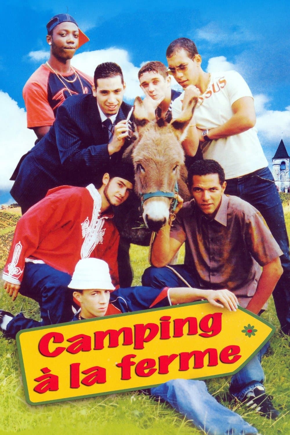 Poster Camping à la ferme