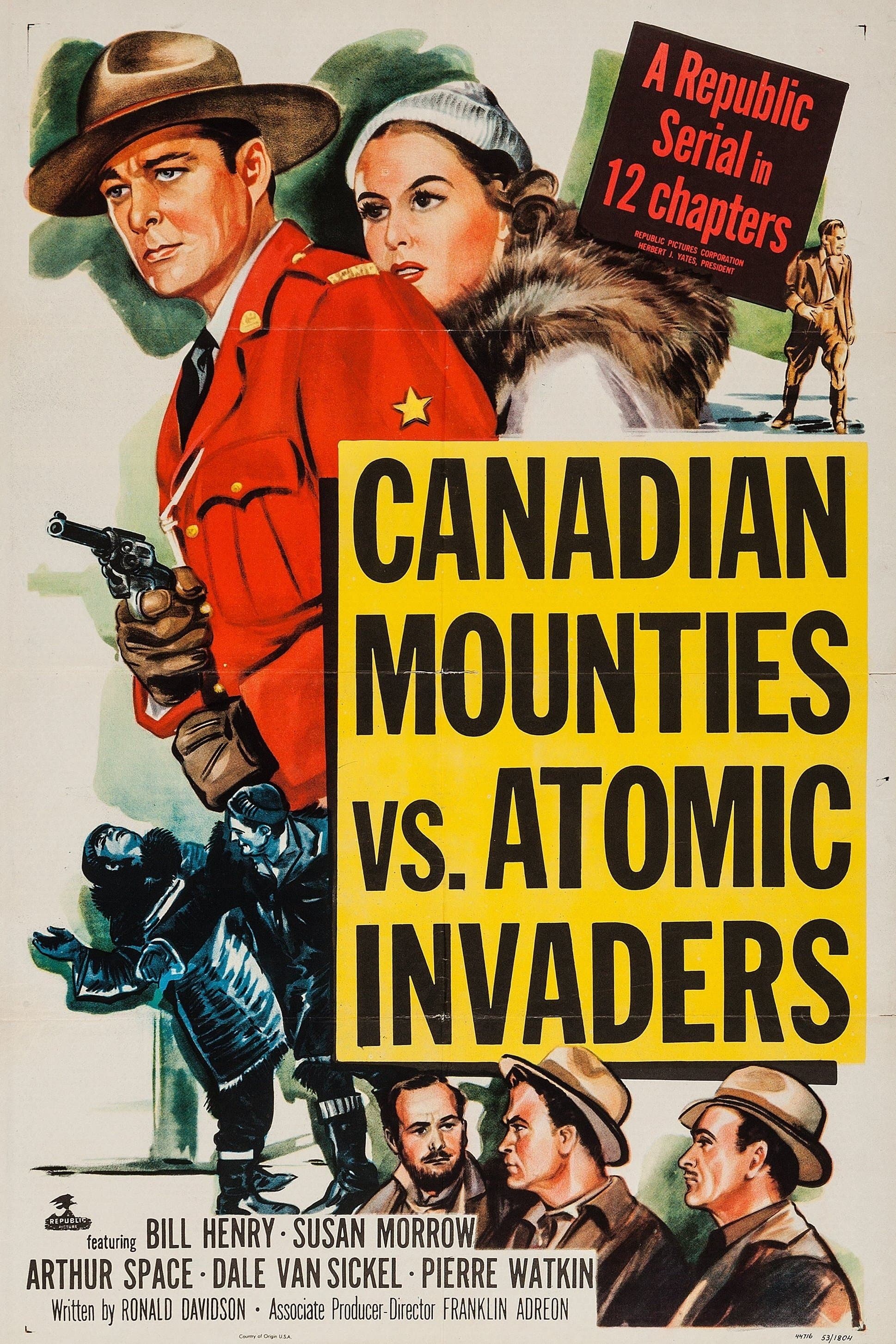 Poster Canadian Mounties vs. Atomic Invaders