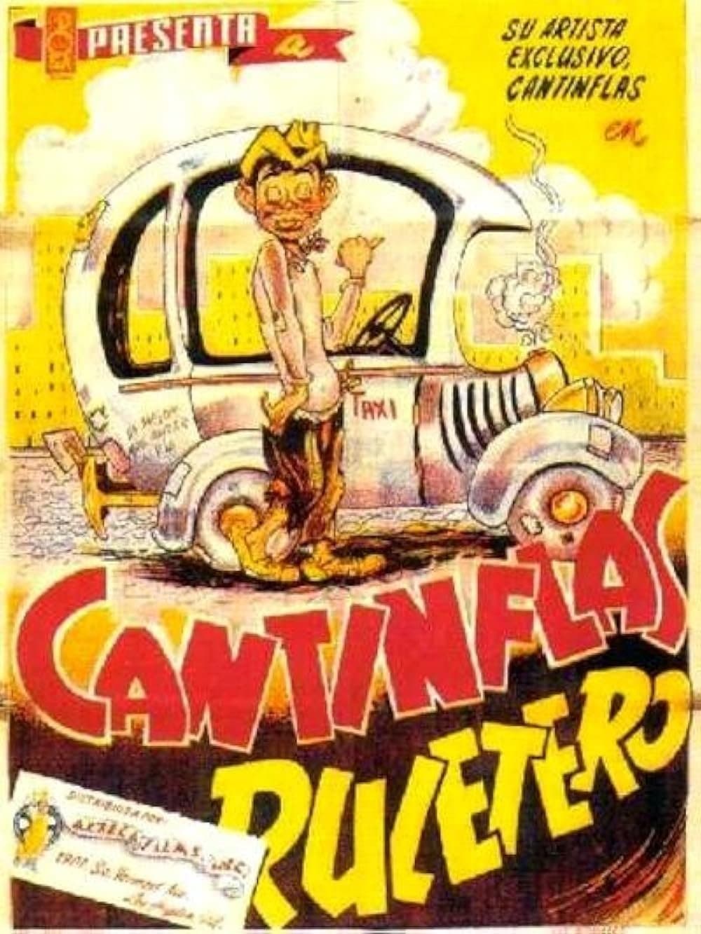 Poster Cantinflas Ruletero