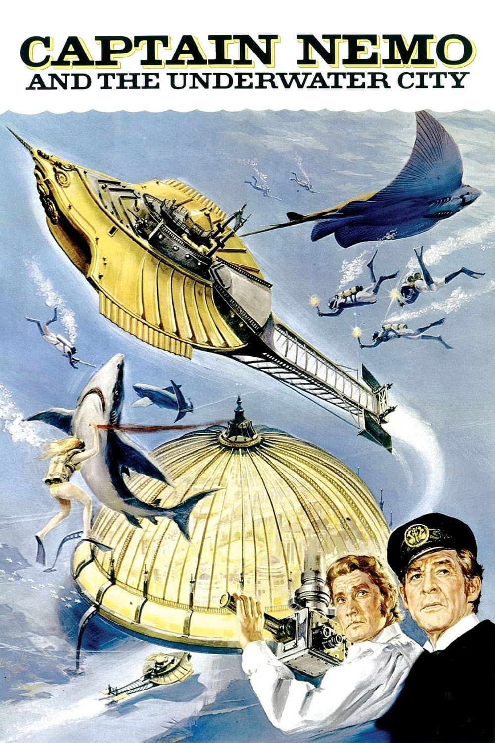 Poster Captain Nemo and the Underwater City