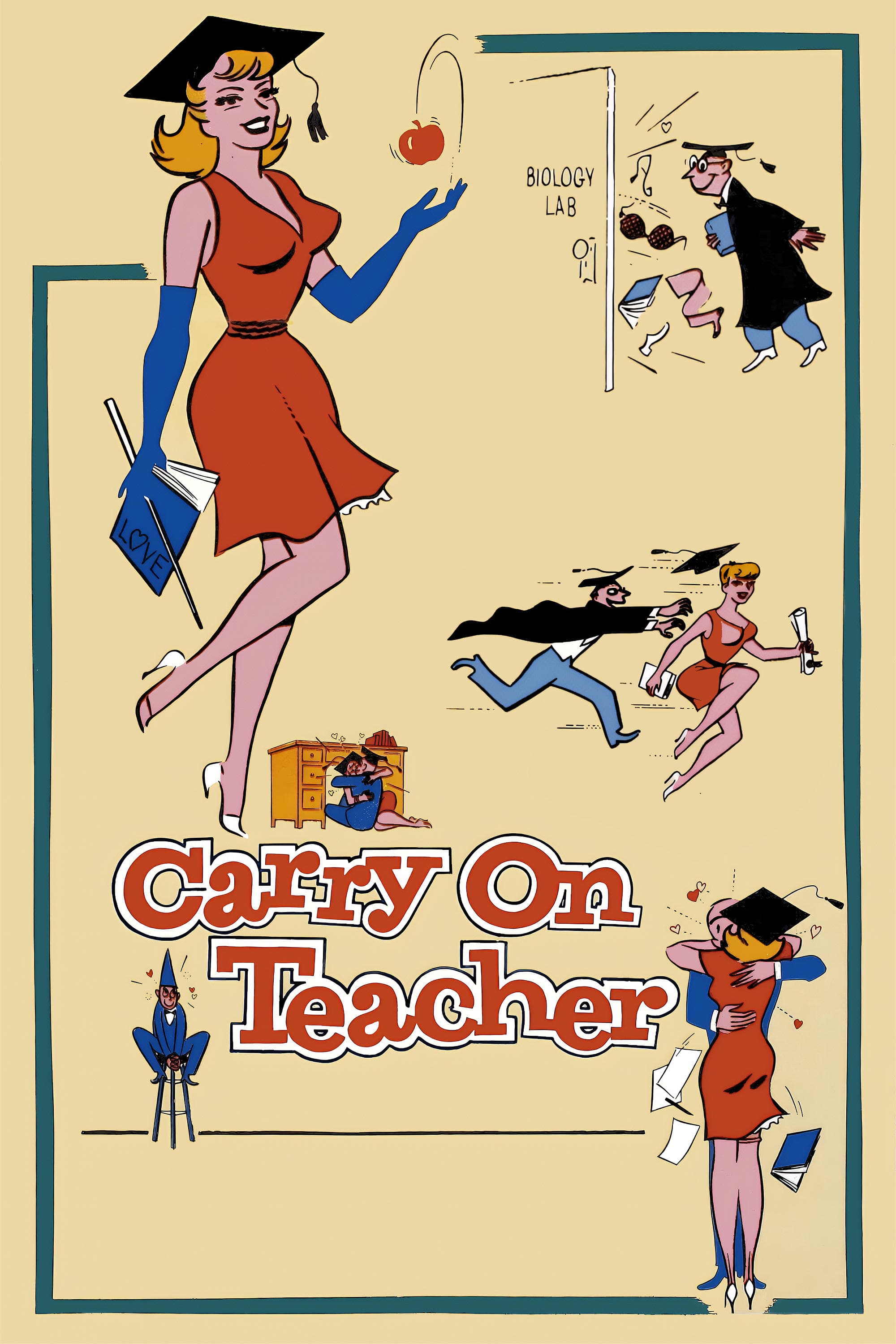 Poster Carry On Teacher