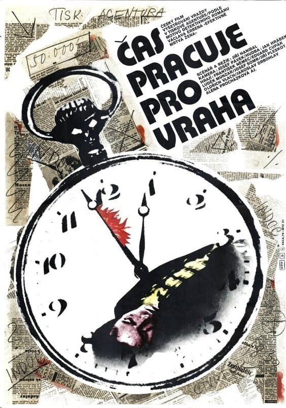 Poster Čas pracuje pro vraha