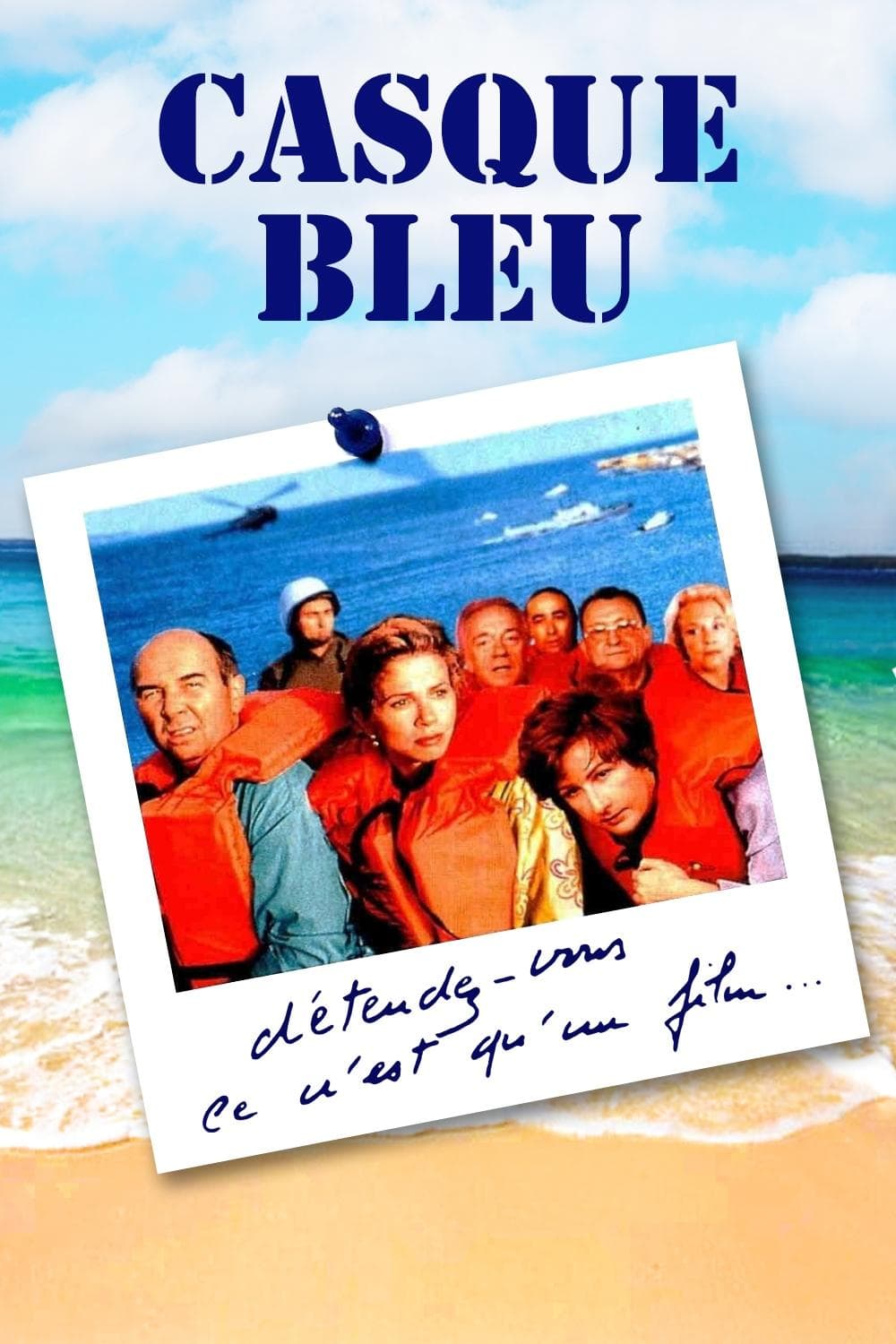 Poster Casque bleu