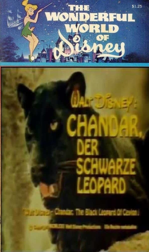 Poster Chandar, the Black Leopard of Ceylon