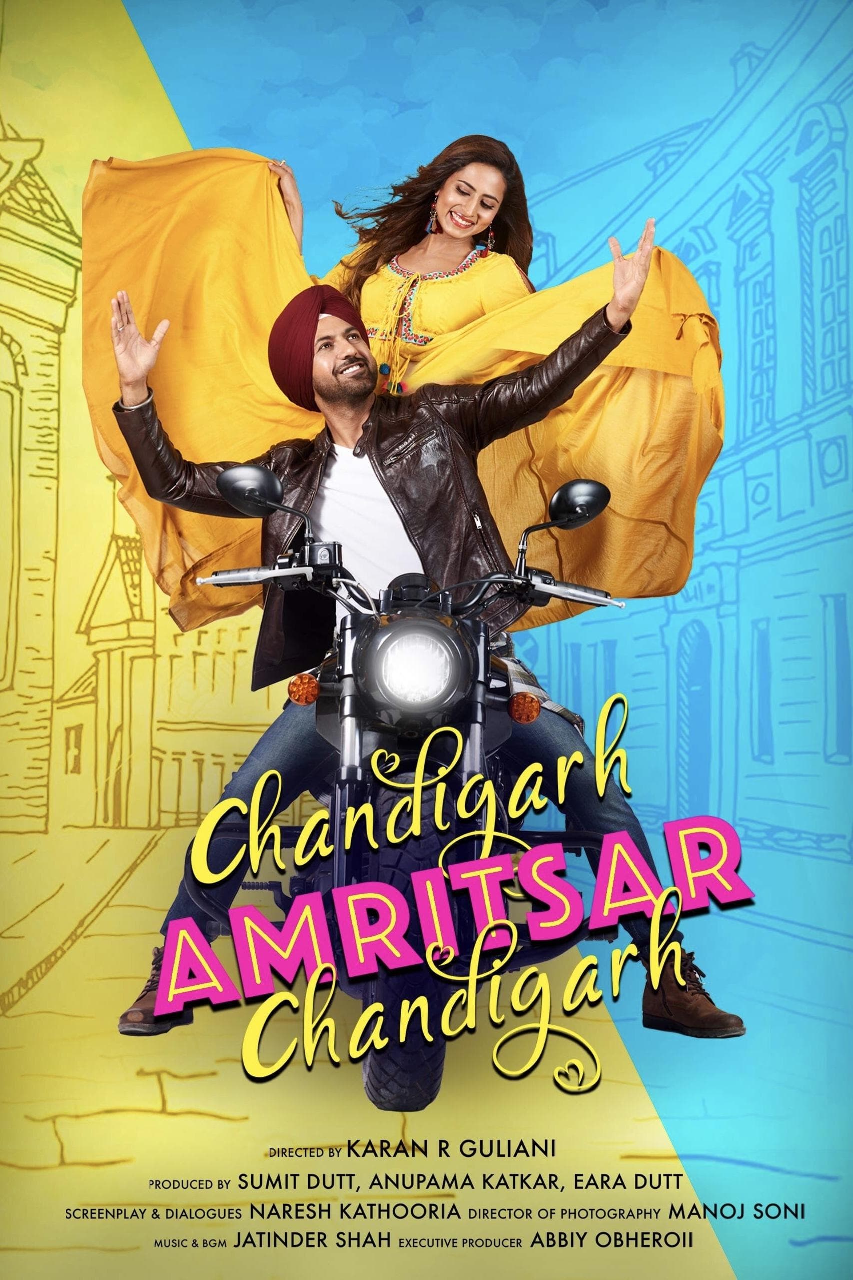 Poster Chandigarh Amritsar Chandigarh
