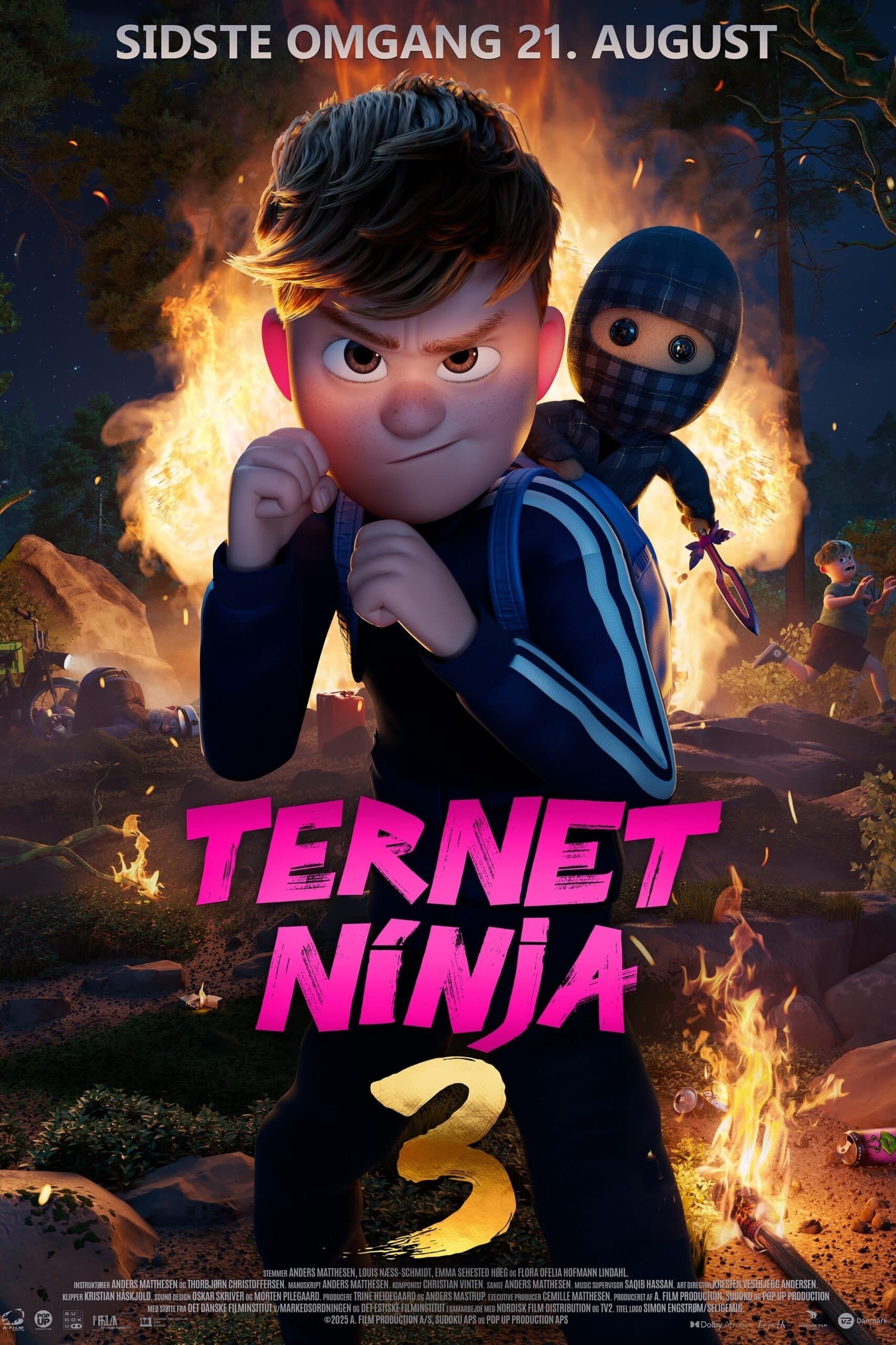 Poster Checkered Ninja 3