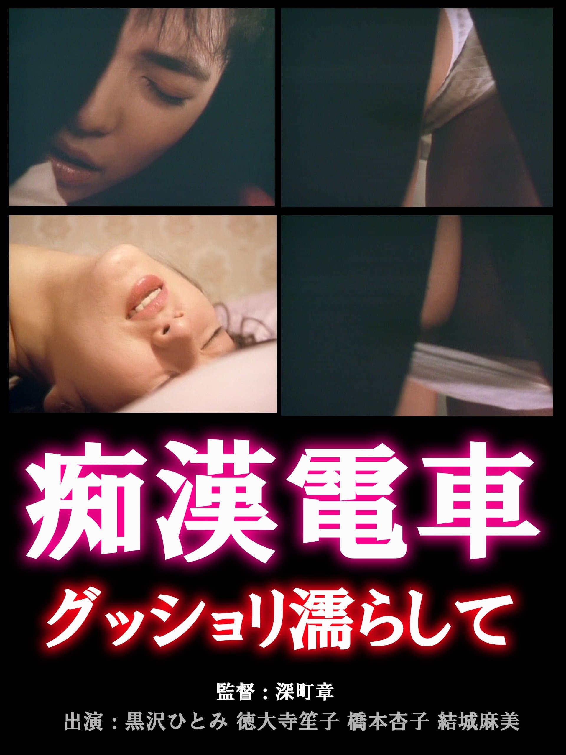 Poster Chikan densha: Gusshori nurashite