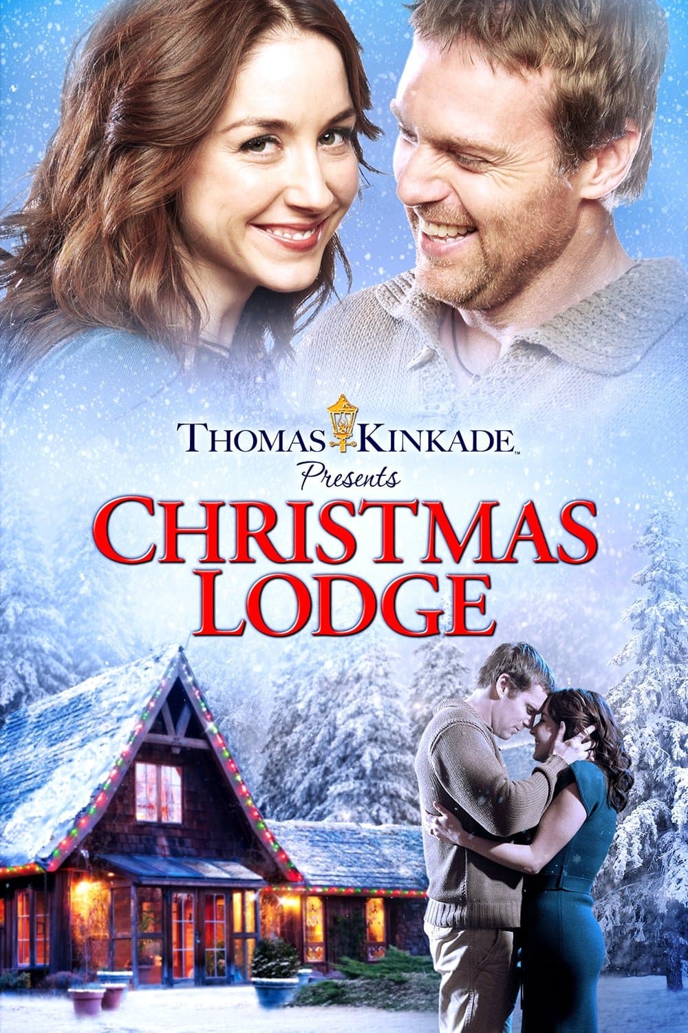 Poster Christmas Lodge