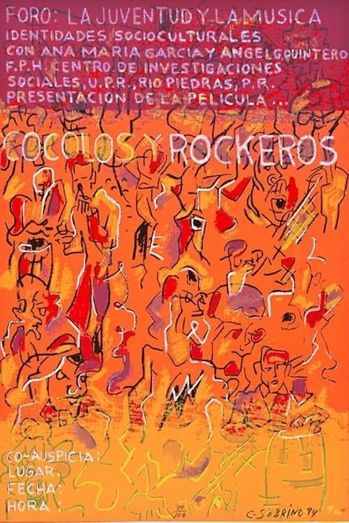 Poster Cocolos y Rockeros