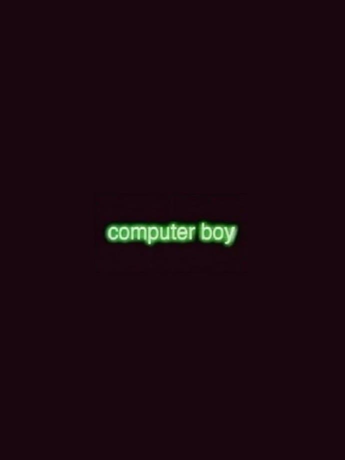 Poster Computer Boy