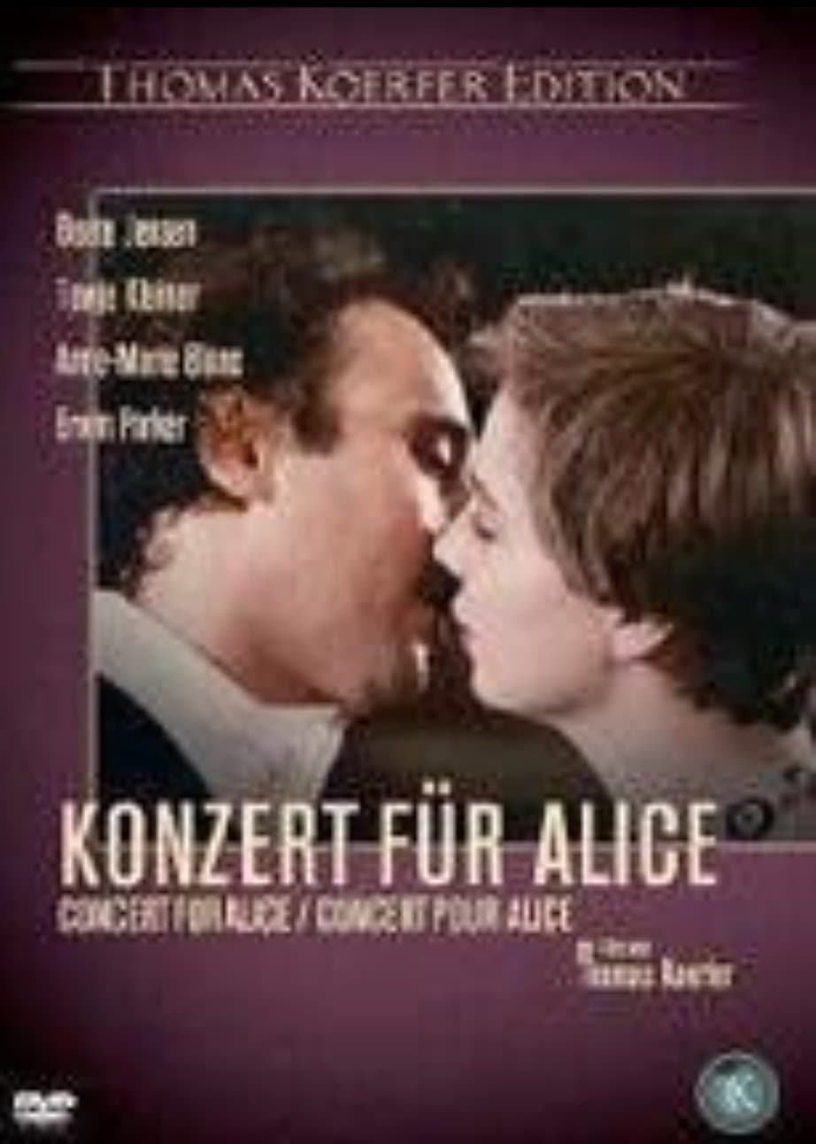 Poster Concert for Alice