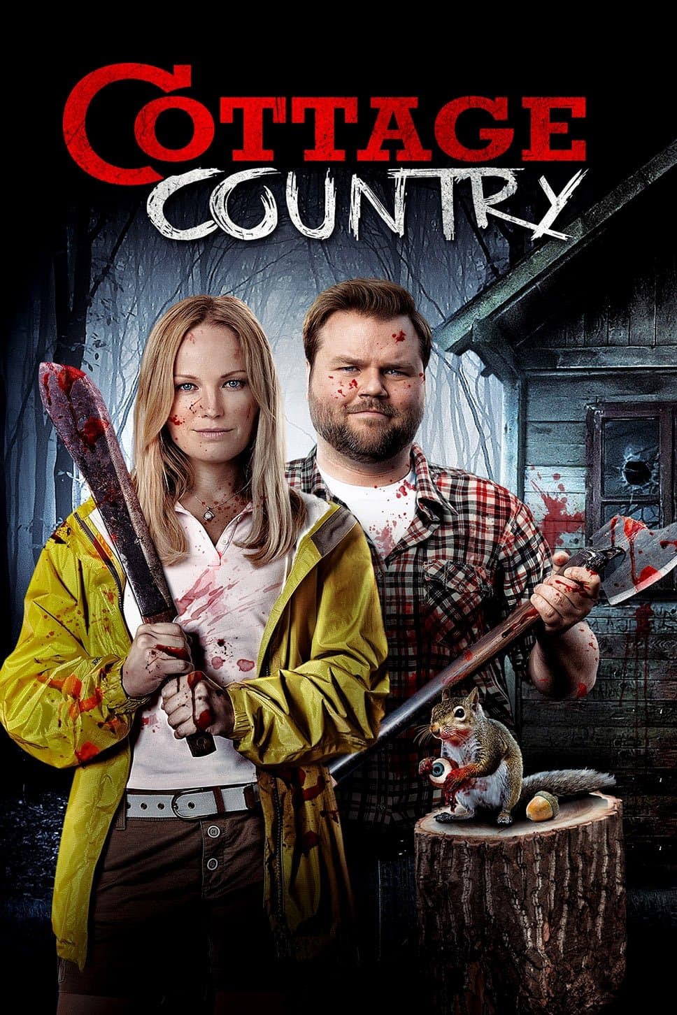 Poster Cottage Country
