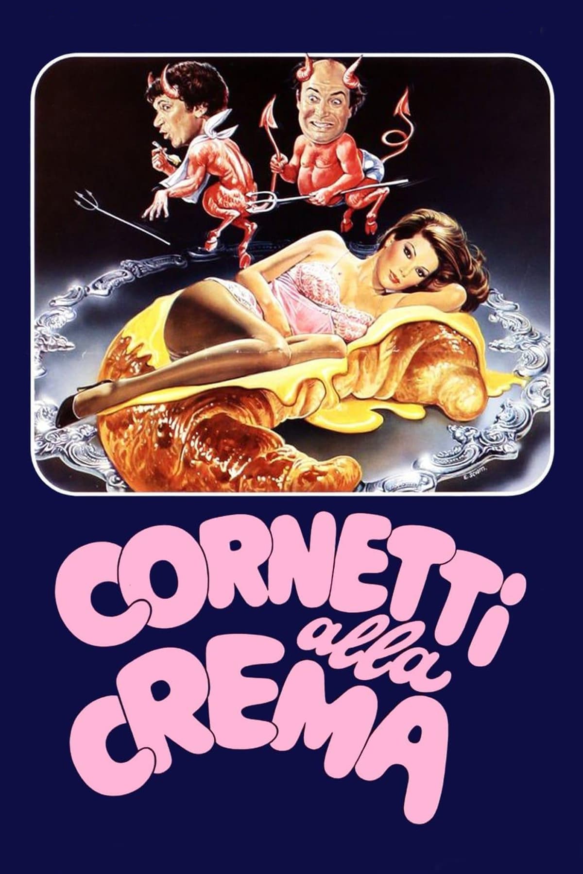 Poster Cream Horn