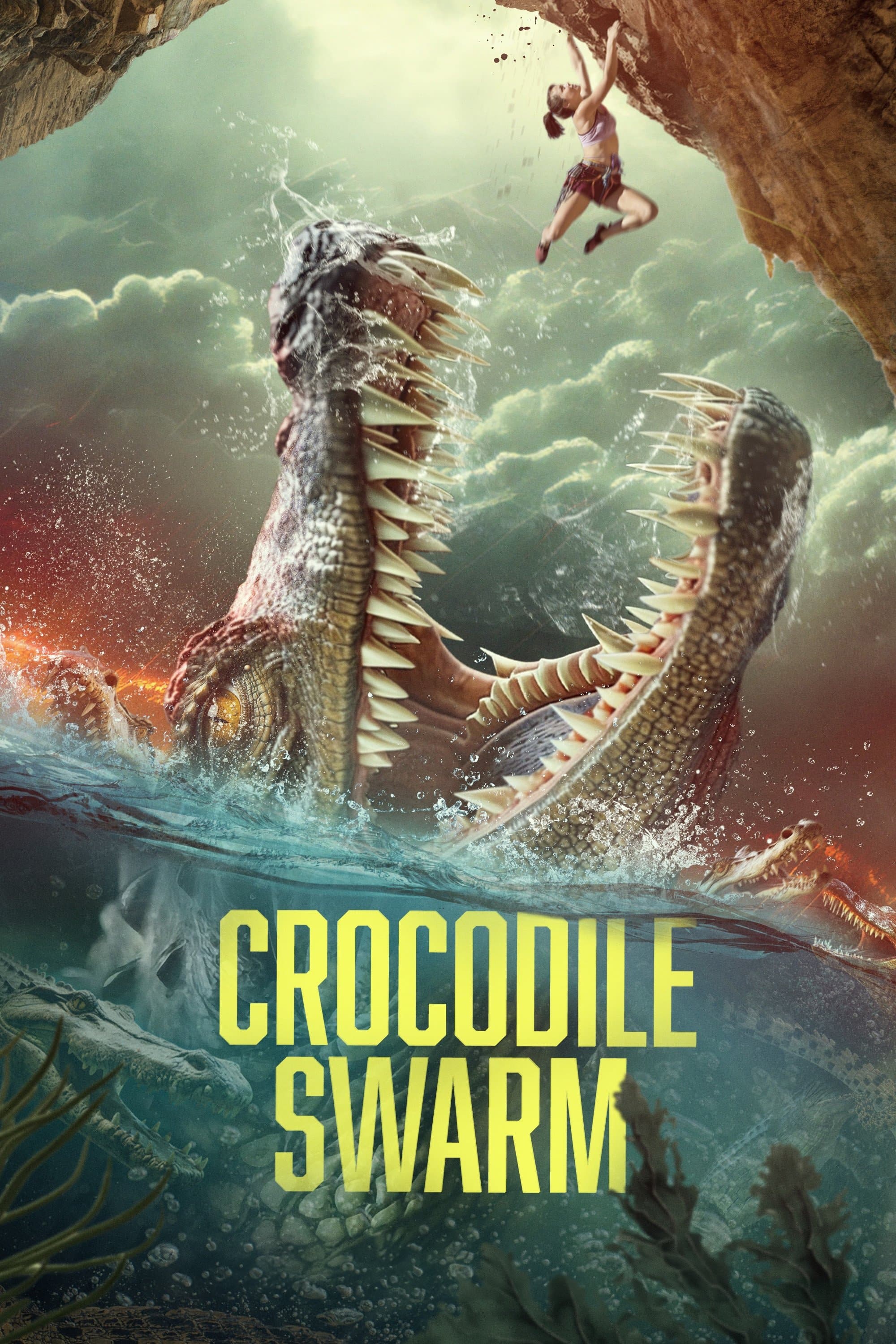 Poster Crocodile Swarm