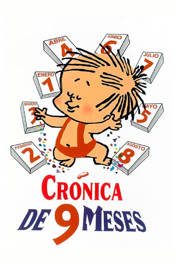 Poster Crónica de nueve meses