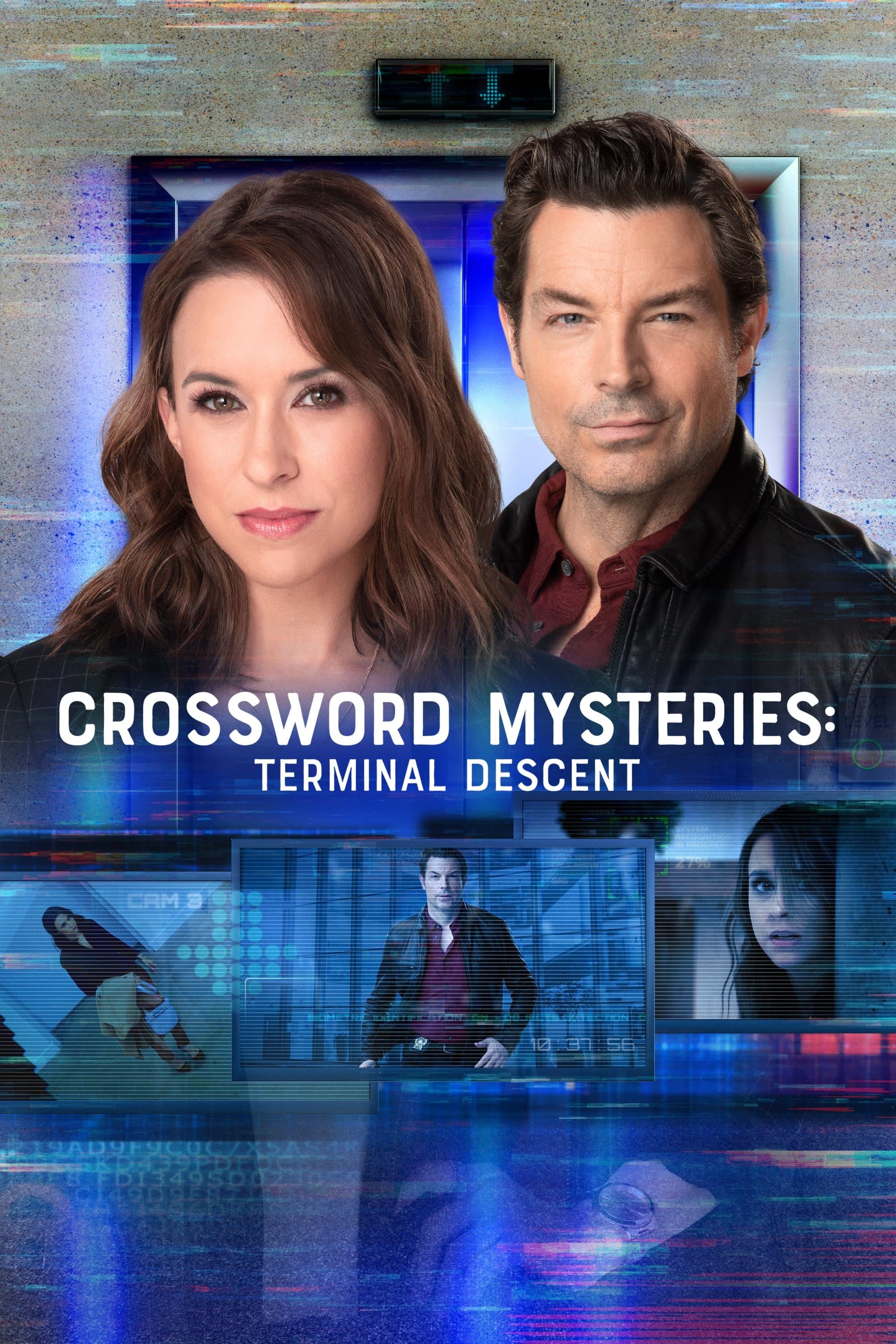 Poster Crossword Mysteries: Terminal Descent
