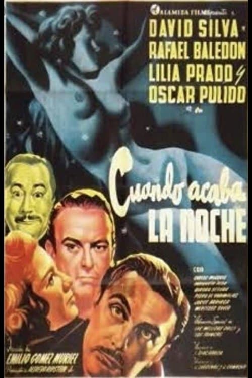 Poster Cuando acaba la noche