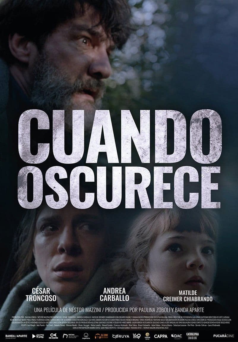 Poster Cuando oscurece