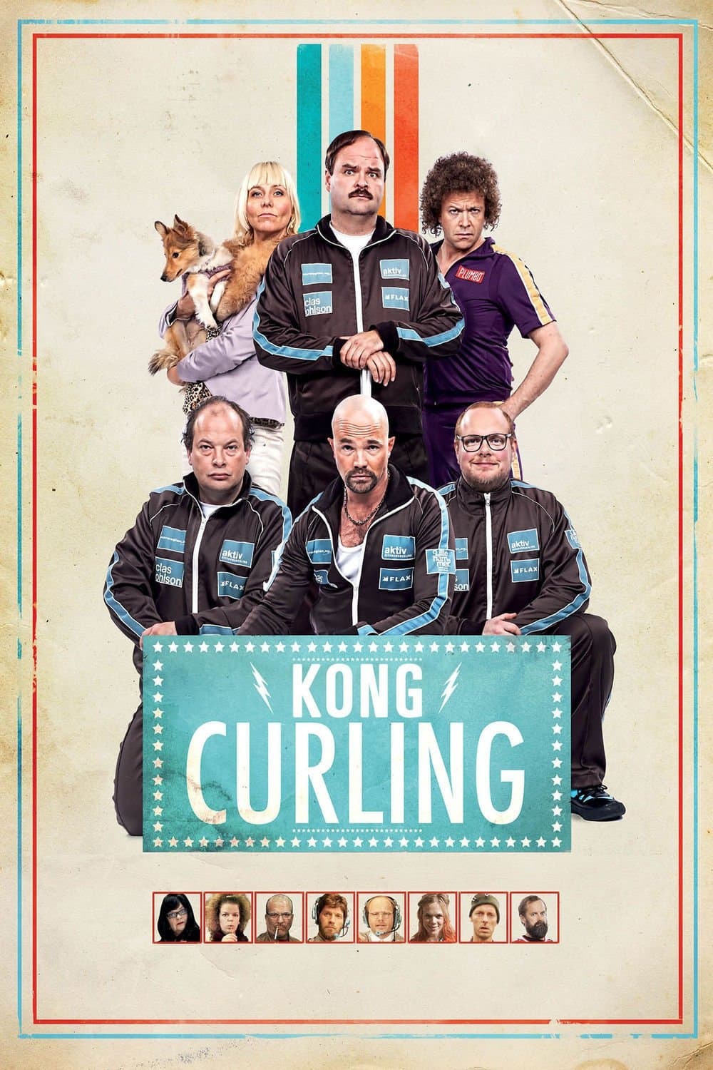 Poster Curling King