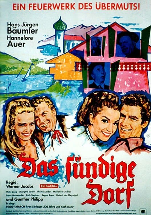 Poster Das sündige Dorf