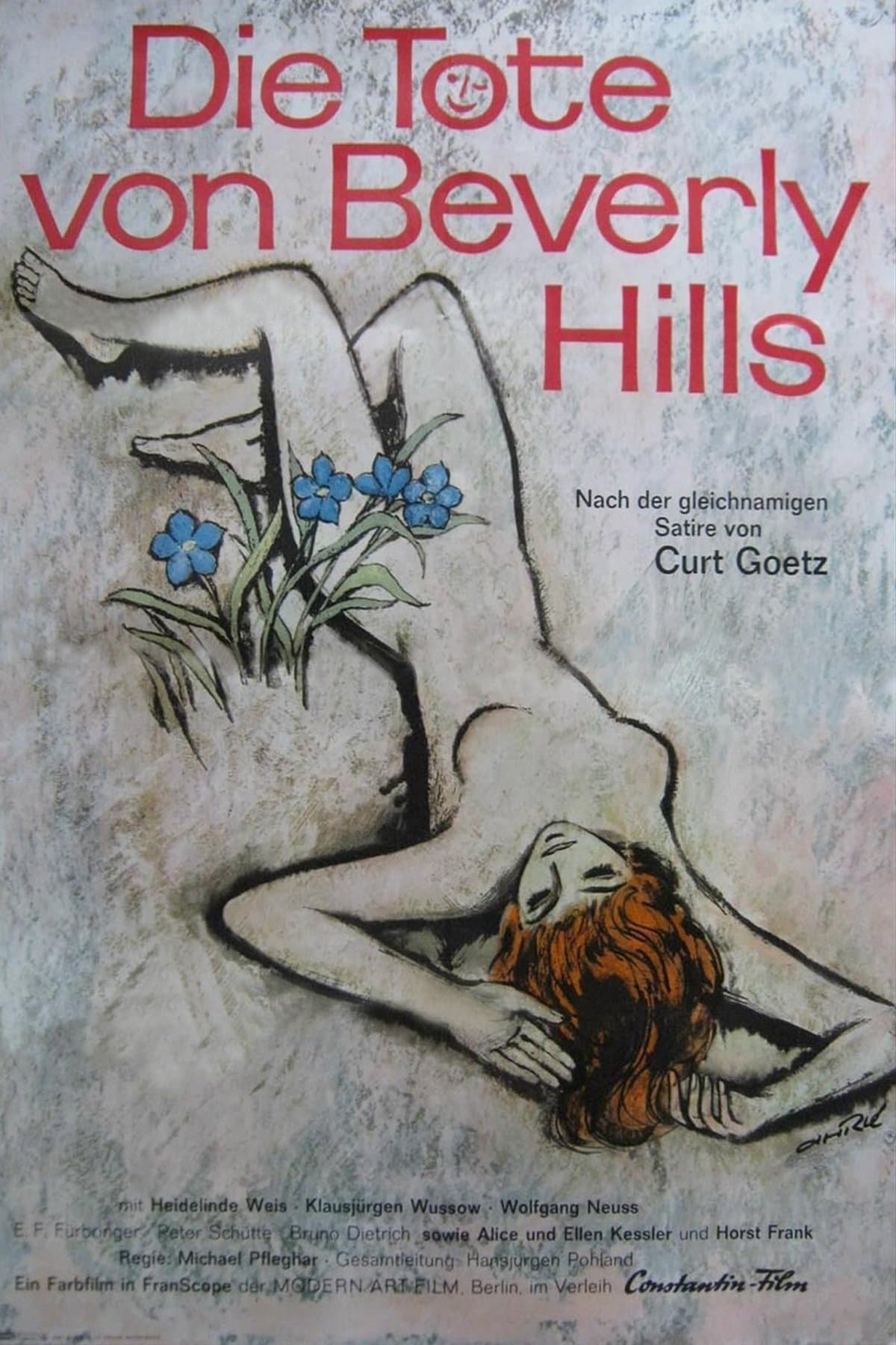 Poster Dead Woman from Beverly Hills