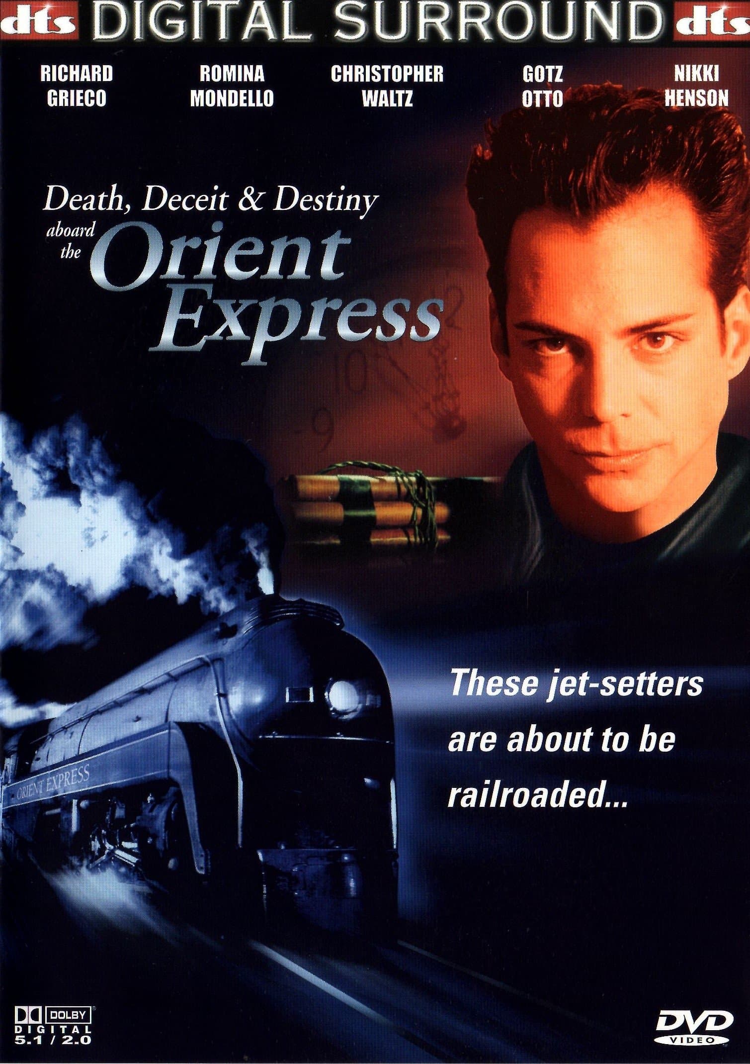 Poster Death, Deceit & Destiny Aboard the Orient Express