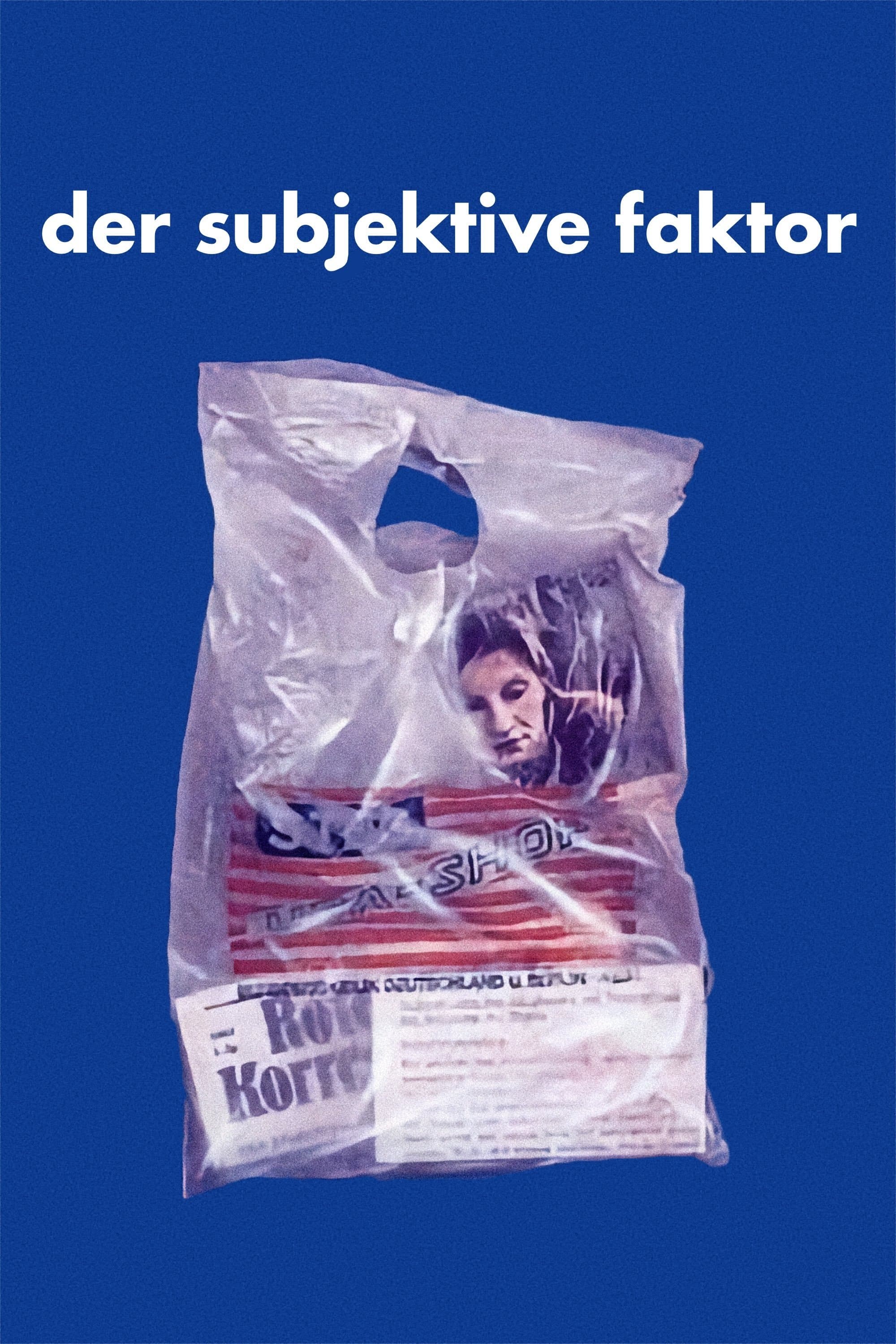 Poster Der subjektive Faktor