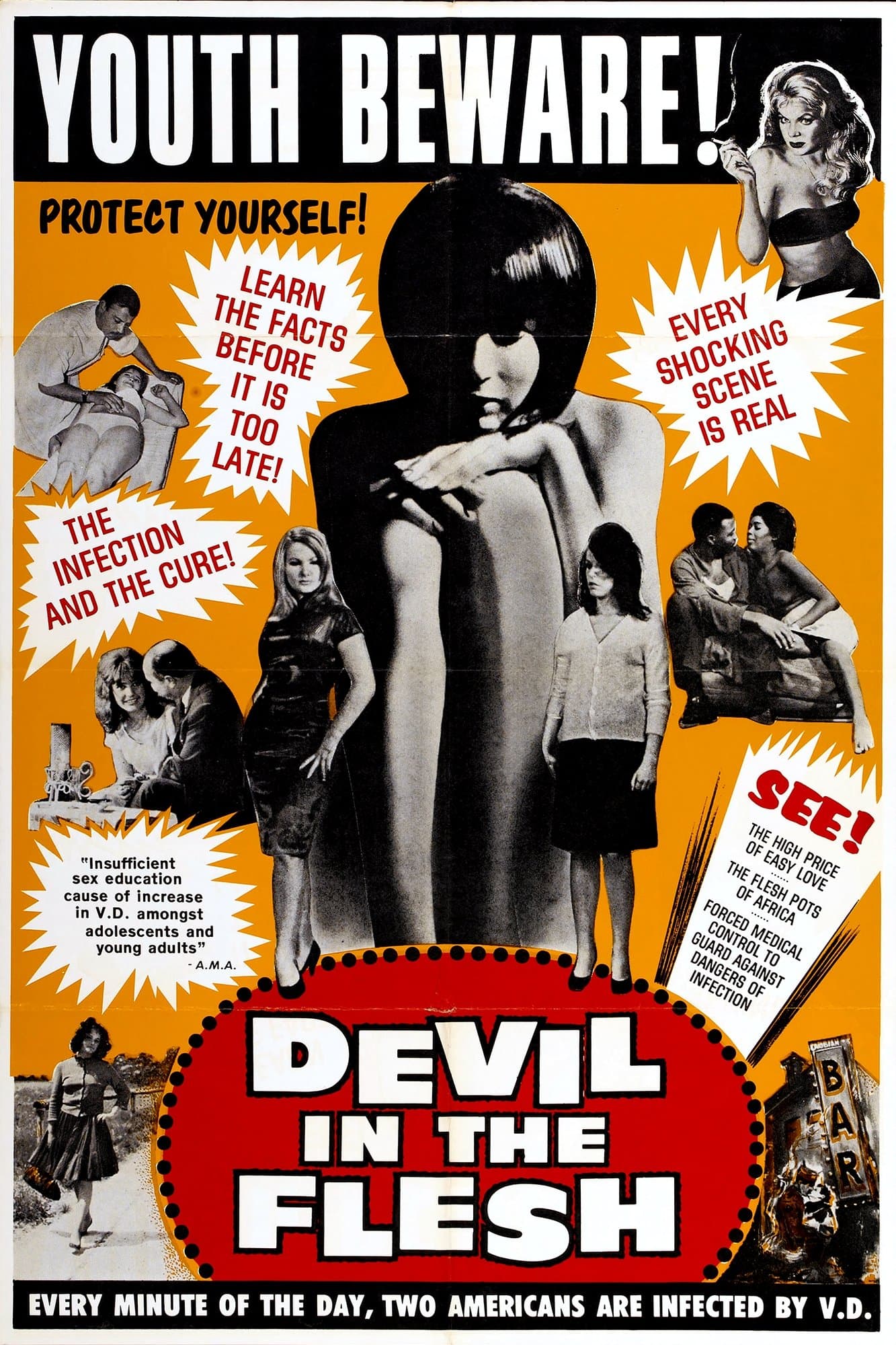 Poster Devil in the Flesh