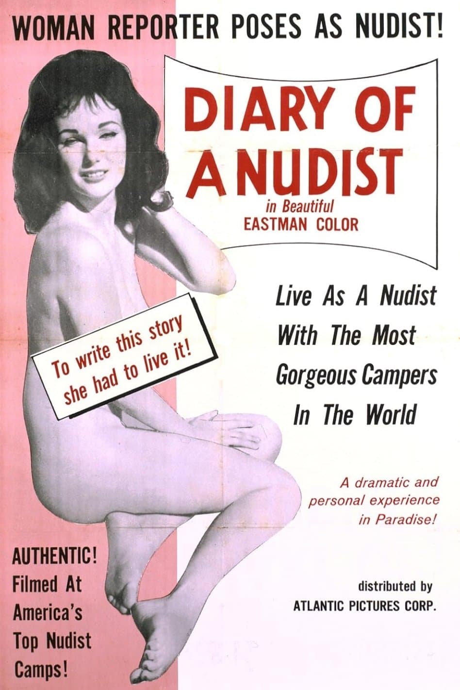 Poster Diary of a Nudist