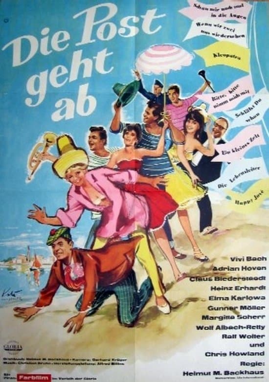 Poster Die Post geht ab