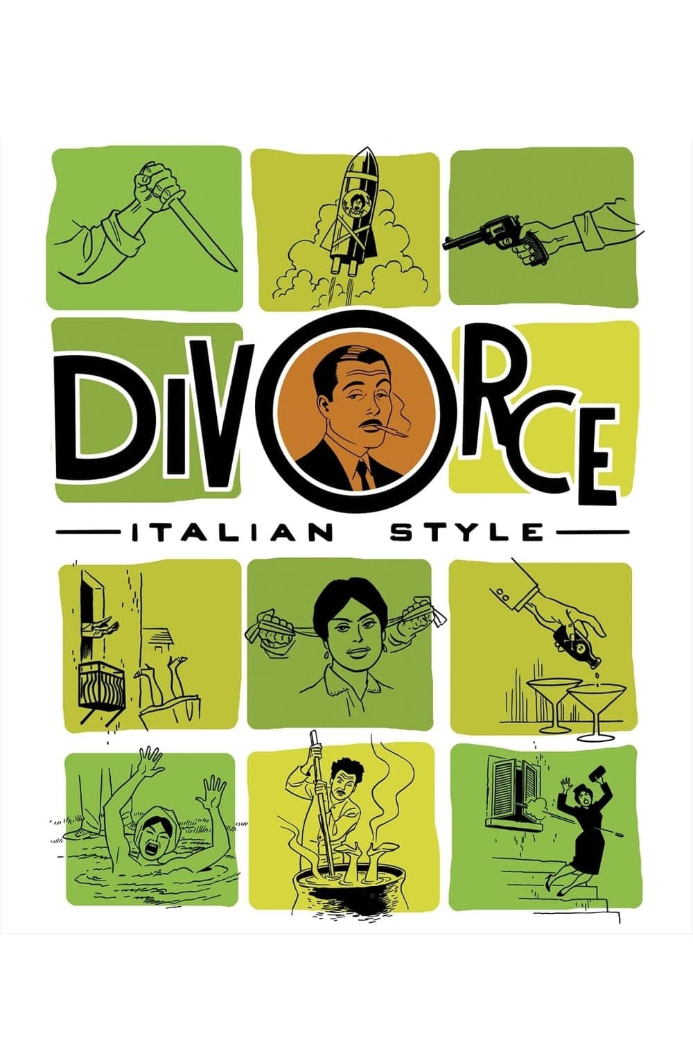 Poster Divorce Italian Style