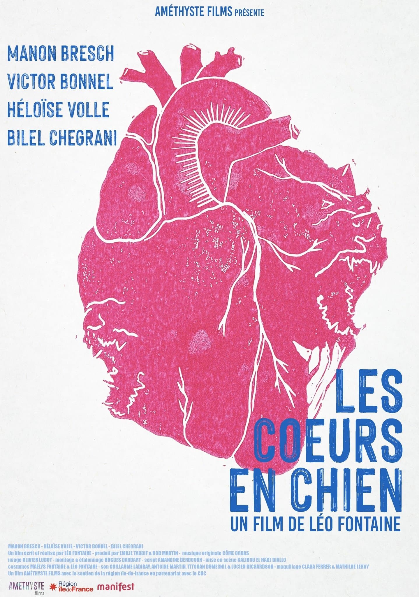 Poster Dog Hearts