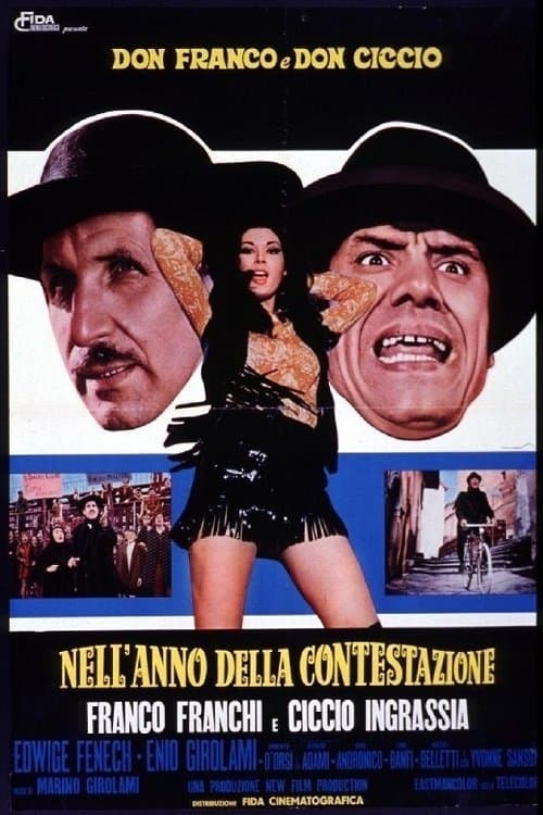 Poster Don Franco and Don Ciccio in a Year of Protest