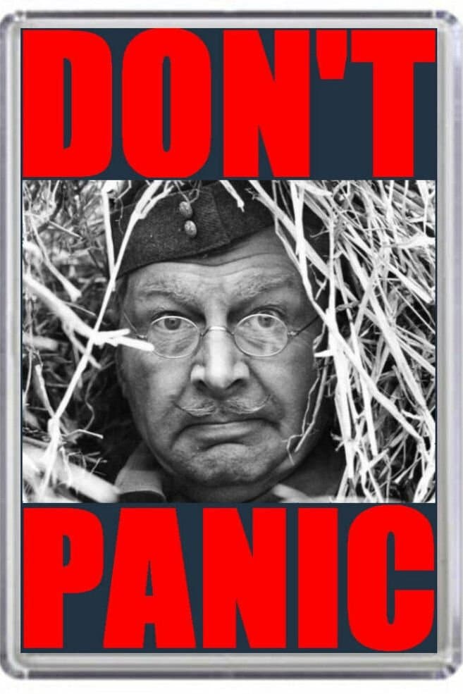 Poster Don't Panic: The Dad's Army Story