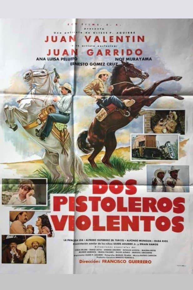 Poster Dos pistoleros violentos